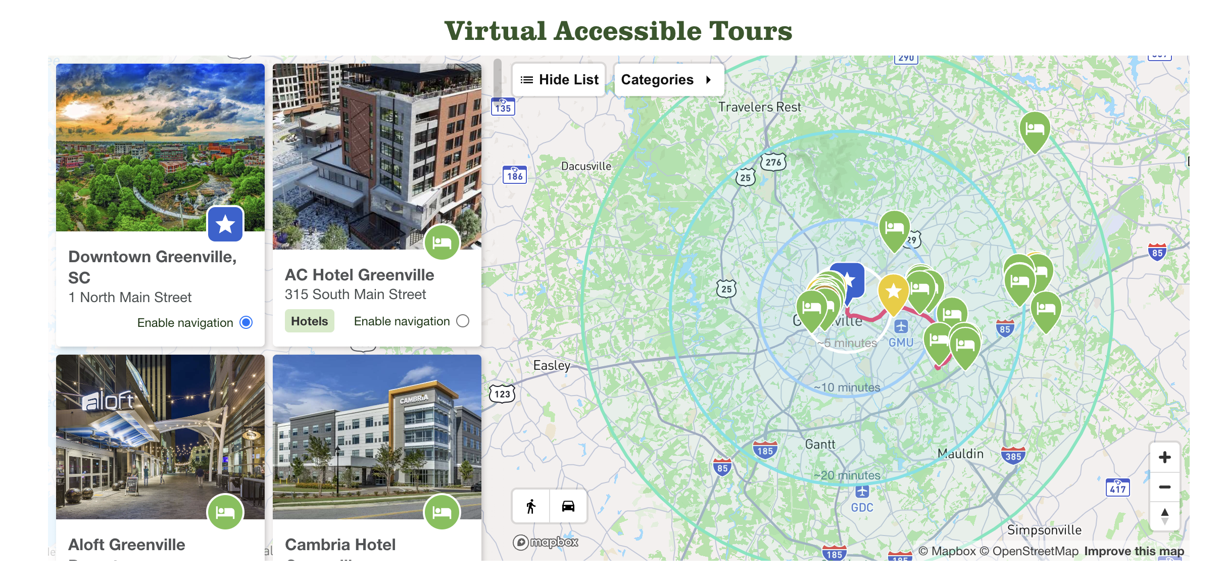 Virtual Accessible Tours